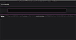 Desktop Screenshot of el-chat.com